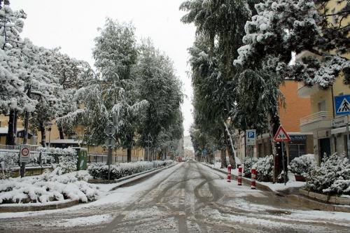 Nevicata Porto San Giorgio - febbraio 2018 (1)