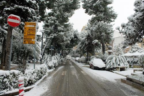 Nevicata Porto San Giorgio - febbraio 2018 (2)